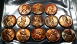 13x 1955-D Lincoln Wheat Cents -TONED BLAZERS