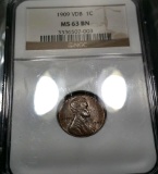 1909-P Lincoln Cent MS-63 BN