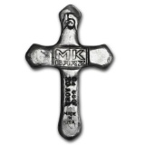 5 oz Silver - MK Barz & Bullion (Cross)