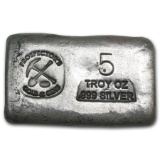 5 oz Silver Bar - Prospector's Gold & Gems