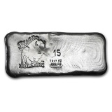 15 oz Silver Bar - Bison Bullion