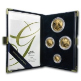 2006-W 4-Coin Proof Gold American Eagle Set (w/Box & COA)