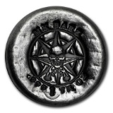 1 oz Silver Round - MK Barz & Bullion (Pirate Compass)
