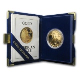 1991-W 1 oz Proof Gold American Eagle (w/Box & COA)