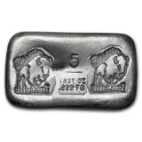 5 oz Silver Bar - Bison Bullion