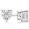 0.75ct Heart-Cut Diamond Stud Earrings 14kt White Gold (G-H, VS2-SI1)