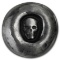 1 oz Silver Round - Mk Barz & Bullion (Sunken Skull)
