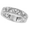 Diamond Anniversary Band 14k White Gold by Allurez (0.75 ct)