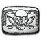 5 oz Silver Bar - Atlantis Mint (Pirate Skull & Crossed Swords)