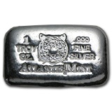 1 oz Silver Bar - Atlantis Mint (Tiger)