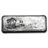 25 oz Silver Bar - Bison Bullion