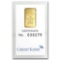 2 gram Gold Bar - Credit Suisse Statue of Liberty (In Assay)
