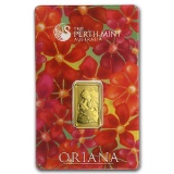 5 gram Gold Bar - Perth Mint Oriana (In Assay)