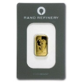 5 gram Gold Bar - Rand Elephant Mirage (In Assay)