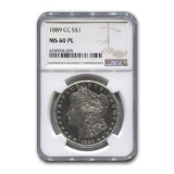 1889-CC Morgan Dollar MS-60 NGC (PL)