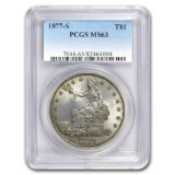 1877-S Trade Dollar MS-63 PCGS