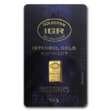 1/2 gram Gold Bar - Istanbul Gold Refinery (In Assay)