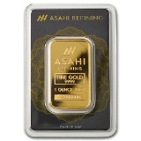 1 oz Gold Bar - Asahi