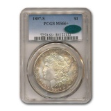 1897-S Morgan Dollar MS-66+ PCGS CAC