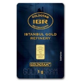 1 gram Gold Bar - Istanbul Gold Refinery (In Assay)