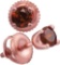 10KT Rose Gold 0.50CTW RED DIAMOND FASHION EARRING