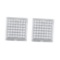 10KT White Gold 0.33CTW DIAMOND MICRO PAVE EARRINGS