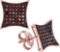 10KT Rose Gold 0.20CTW DIAMOND MICRO PAVE EARRING