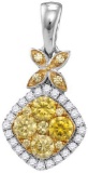 10K Yellow-gold 0.25CTW-Diamond FASHION RING