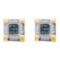 10KT Yellow Gold 0.28CTW DIAMOND MICRO PAVE EARRINGS
