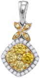 10K Yellow-gold 0.25CTW-Diamond FASHION RING-S5