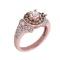 14k Rose Gold Diamond Proposal Ladies Ring APPROX .75 CTW (SI1)