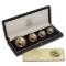 1985 Great Britain 4-Coin Gold Sovereign Proof Set