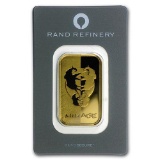 1 oz Gold Bar - Rand Elephant Mirage (In Assay)