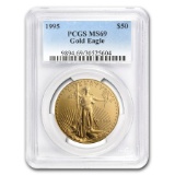 1995 1 oz Gold American Eagle MS-69 PCGS