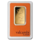 1 oz Gold Bar - Valcambi (In Assay)