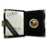 2001-W 1/2 oz Proof Gold American Eagle (w/Box & COA)
