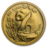 1993 China 1/10 oz Gold Panda Large Date BU (Sealed)