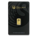 1 gram Gold Bar - Perth Mint (In Assay)