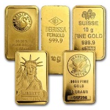 10 gram Gold Bar - Secondary Market (one piece per lot)