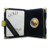 1999-W 1/2 oz Proof Gold American Eagle (w/Box & COA)