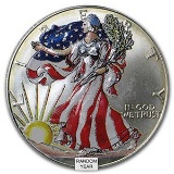 1 oz Silver American Eagle (Colorized)