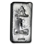 1 kilo Silver Bar - Atlantis Mint (Poured, w/Serial #)