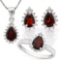 3 1/5 CARAT GARNET 925 STERLING SILVER