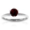 CERTIFIED 14K 1.30 CTW GARNET SOLITAIRE RING