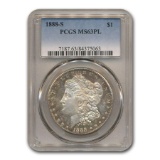 1888-S Morgan Dollar MS-63 PCGS (PL)