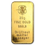 20 gram Gold Bar - Secondary Market