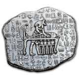 1 oz Silver Relic Bar - Monarch Precious Metals (Anubis)