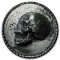 1 kilo Silver Round - (Skull, Ultra High Relief)