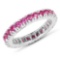 2.16 Carat Genuine Ruby .925 Sterling Silver Ring