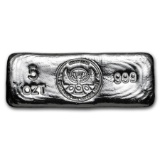 5 oz Silver Kit-Kat Bar - ShinyBars